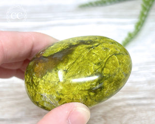 Green Opal Chunky Palm Stone #3