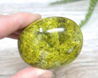 Green Opal Chunky Palm Stone #3