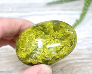 Green Opal Chunky Palm Stone #3