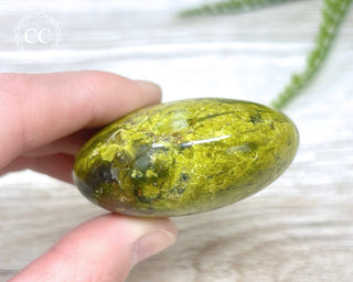 Green Opal Chunky Palm Stone #3