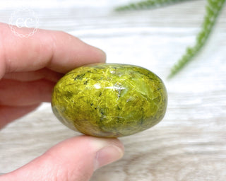 Green Opal Chunky Palm Stone #3