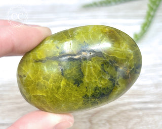 Green Opal Chunky Palm Stone #2