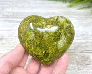 Green Opal Heart #1