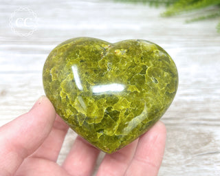 Green Opal Heart #1