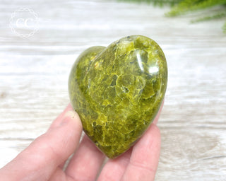 Green Opal Heart #1