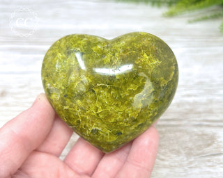 Green Opal Heart #1