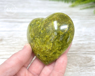Green Opal Heart #1