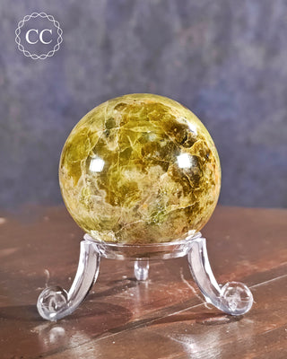 Green Opal Sphere #2