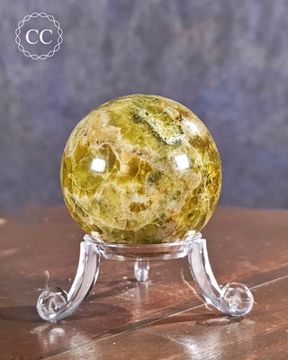 Green Opal Sphere #2