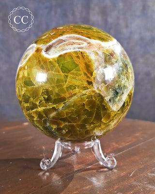 Large Green Opal Sphere #3