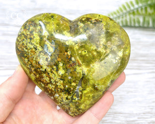 Green Opal Heart #1