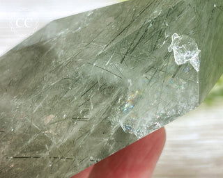 Green Rutilated Quartz Freeform #1