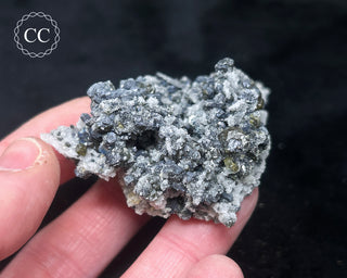 Green Sphalerite with Galena & Quartz - Bulgaria #3