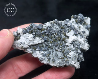 Green Sphalerite with Galena & Quartz - Bulgaria #3