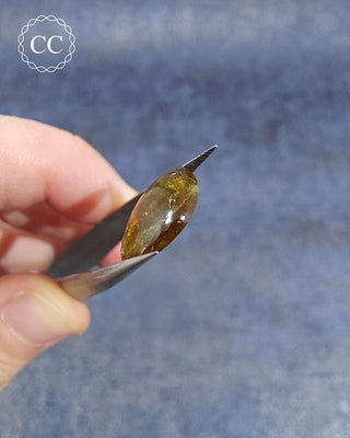 Green Tourmaline Cabochon - Siberia #2