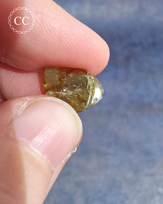 Green Tourmaline Cabochon - Siberia #2