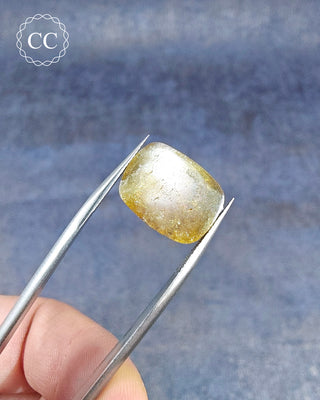 Green Tourmaline Cabochon - Siberia #1