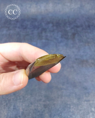 Green Tourmaline Cabochon - Siberia #1