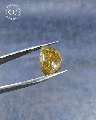 Green Tourmaline Cabochon - Siberia #2