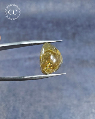Green Tourmaline Cabochon - Siberia #2