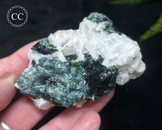 Green & Blue Tourmaline in Albite #12