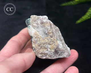 Green Tourmaline in Quartz #14