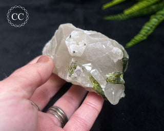 Green Tourmaline in Quartz #5