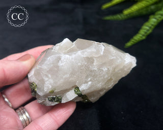 Green Tourmaline in Quartz #5