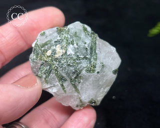 Green Tourmaline in Quartz #7
