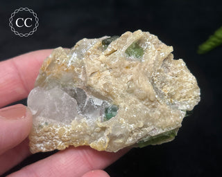 Green & Blue Tourmaline in Quartz #8