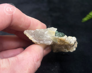 Green & Blue Tourmaline in Quartz #8
