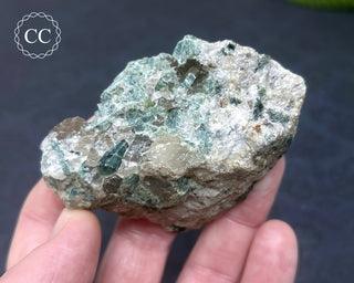Green Tourmaline, Quartz & Mica - Sweden #1
