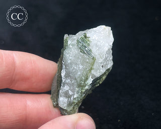 Green Tourmaline in Quartz #2