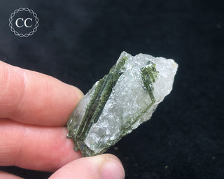Green Tourmaline in Quartz #2