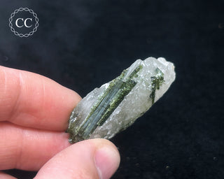 Green Tourmaline in Quartz #2