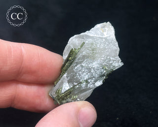 Green Tourmaline in Quartz #2