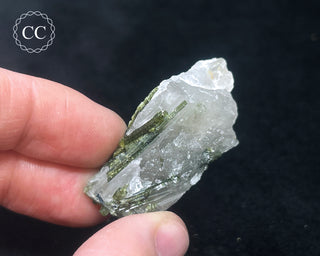Green Tourmaline in Quartz #2