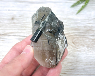 Green Tourmaline in Quartz #3