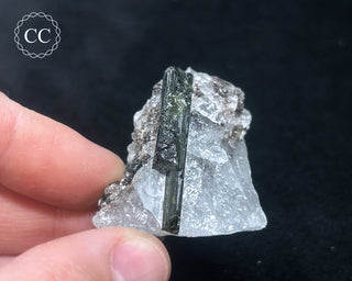 Green Tourmaline in Quartz #1
