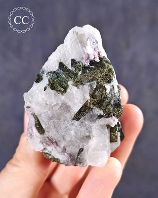 Green Tourmaline in Quartz #1