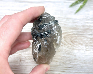 Green Tourmaline in Quartz #3