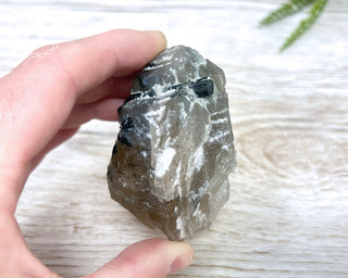 Green Tourmaline in Quartz #3