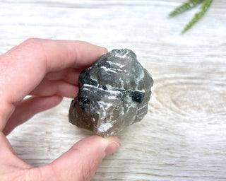 Green Tourmaline in Quartz #3