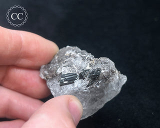 Green Tourmaline in Quartz #1