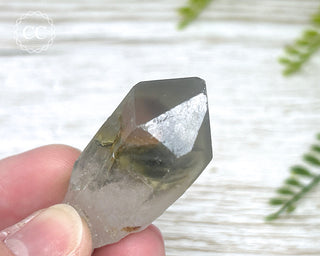 Grey Phantom Quartz Point #6