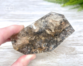 Hematite Lodolite Quartz Freeform #2