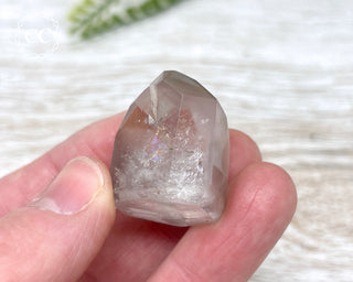 Pink Hematite (Lithium) Quartz Tower #11