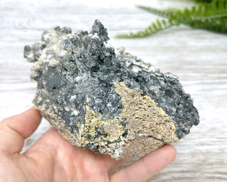 Bladed Hematite & Calcite Specimen - Murcia #2