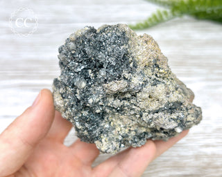 Bladed Hematite & Calcite Specimen - Murcia #3