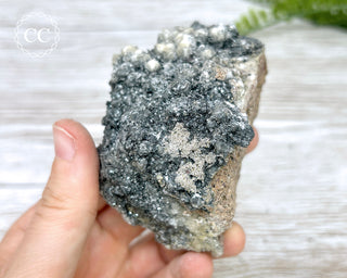 Bladed Hematite & Calcite Specimen - Murcia #9